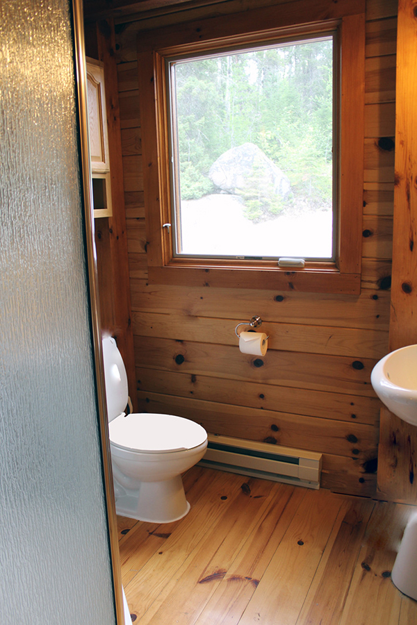 Timber Frame bathroom upstairs